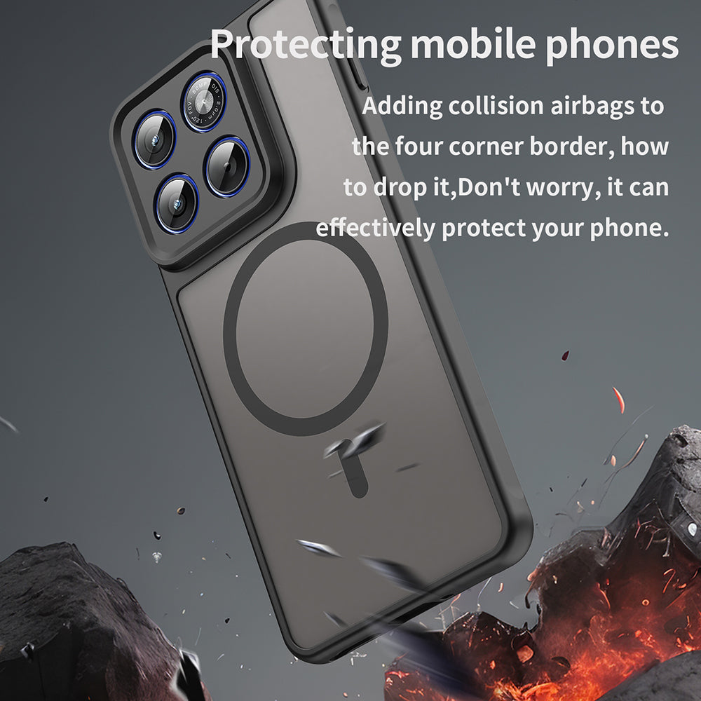 MagSafe-kotelo Motorola Edge 70:lle, Techsuit, HaloFrost II, Musta