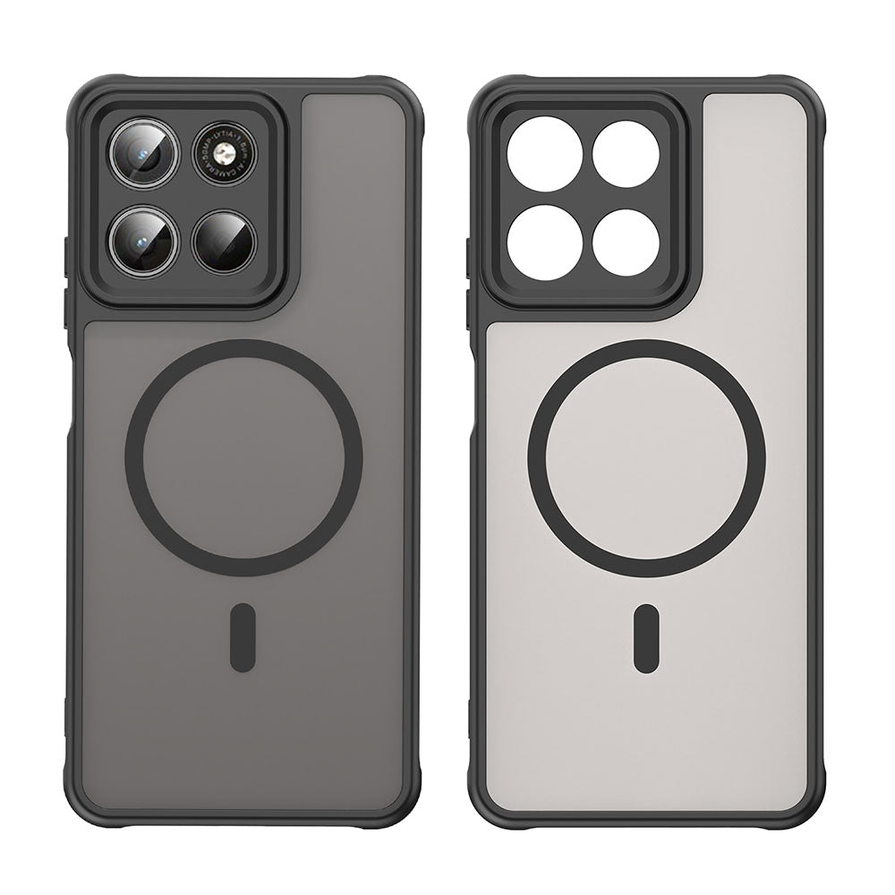 MagSafe-kuori Motorola Moto G47 / G37 Power / G37, Techsuit, HaloFrost II, Musta