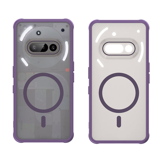 MagSafe-kuori Nothing Phone (3a):lle, Techsuit, HaloFrost II, Violetti