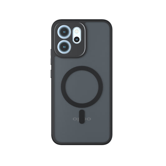 MagSafe-kuori Oppo Reno14 FS 5G / Reno14 F:lle, Techsuit, PureFrost, satiinimusta
