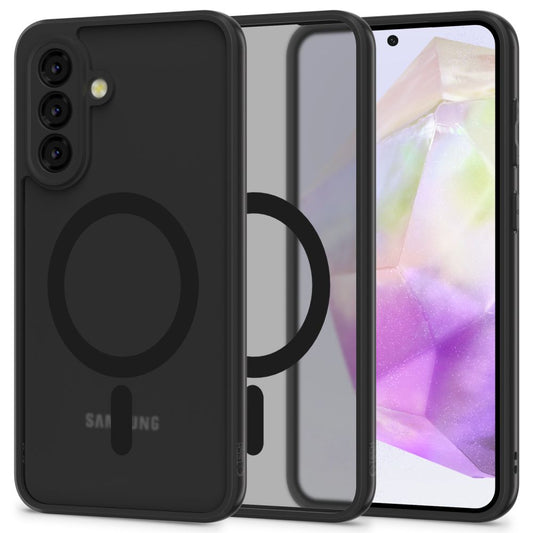 MagSafe-kotelo Samsung Galaxy A36 A366:lle, Tech-Protect, Magmat, Musta