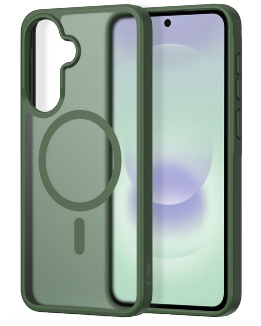 MagSafe-kuori Samsung Galaxy A37 5G / A56 A566 / A36 A366, Tech-Protect, Magmat, Matta Vihreä
