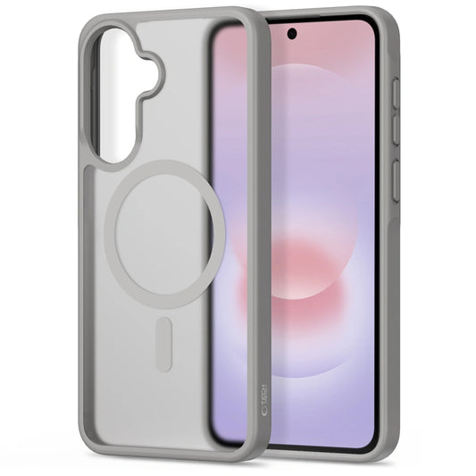 MagSafe-kuori Samsung Galaxy A57 5G:lle, Tech-Protect, Magmat, Harmaa Matta