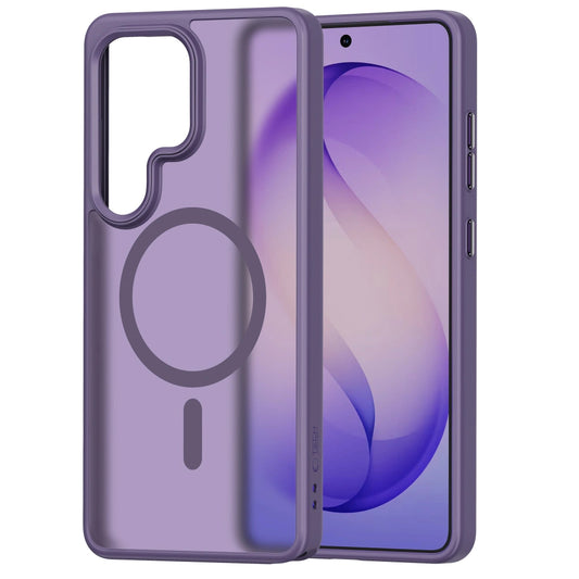 MagSafe-kuori Samsung Galaxy S26 Ultra S948:lle, Tech-Protect, Magmat, Matta violetti