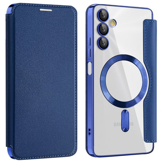 MagSafe-kuori Samsung Galaxy A05s A057:lle, Techsuit, SmartMag Book, Sininen