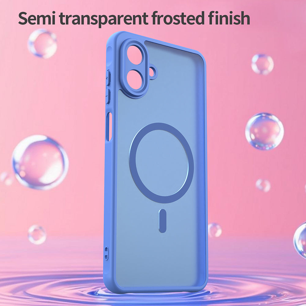 MagSafe-kotelo Samsung Galaxy A07 4G A075:lle, Techsuit, HaloFrost II, Sininen