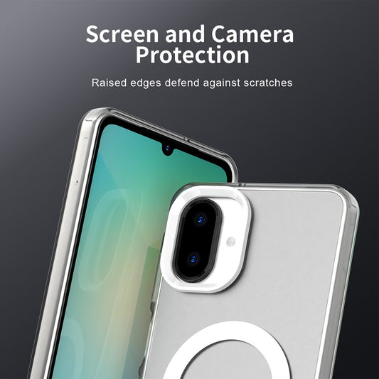 MagSafe-kuori Samsung Galaxy A07 4G A075:lle, Techsuit, CandyCase, Valkoinen