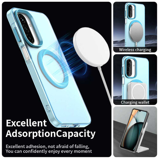 MagSafe-kuori Samsung Galaxy A17 5G:lle, Techsuit, CandyCase, Sininen