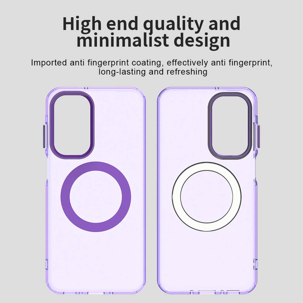 MagSafe-kuori Samsung Galaxy A27 5G:lle, Techsuit, CandyCase, Violetti