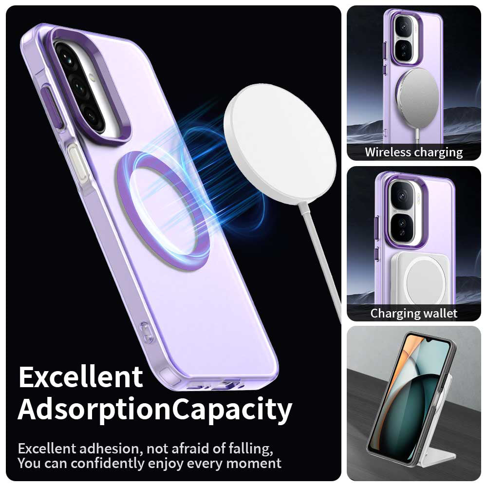 MagSafe-kuori Samsung Galaxy A27 5G:lle, Techsuit, CandyCase, Violetti