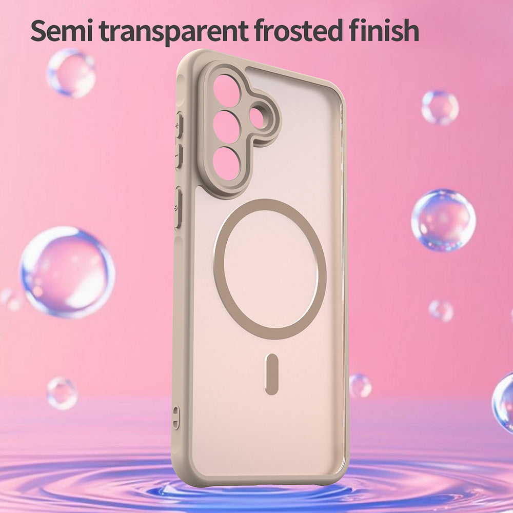 MagSafe Case for Samsung Galaxy A27 5G, Techsuit, HaloFrost II, Gold