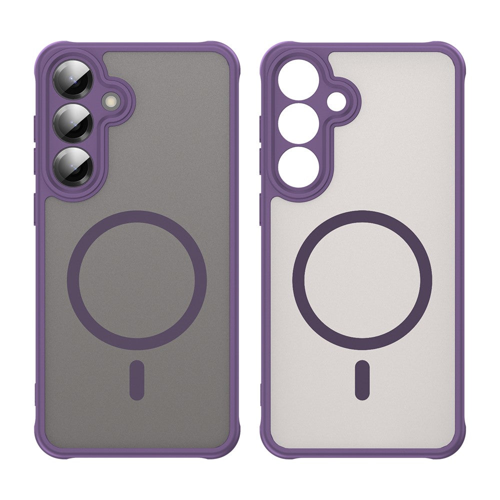 MagSafe-kuori Samsung Galaxy A27 5G:lle, Techsuit, HaloFrost II, Violetti