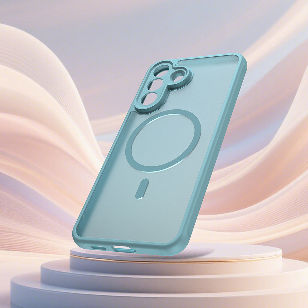 MagSafe-kuori Samsung Galaxy A27 5G:lle, Techsuit, HaloFrost II, Vaaleanvihreä