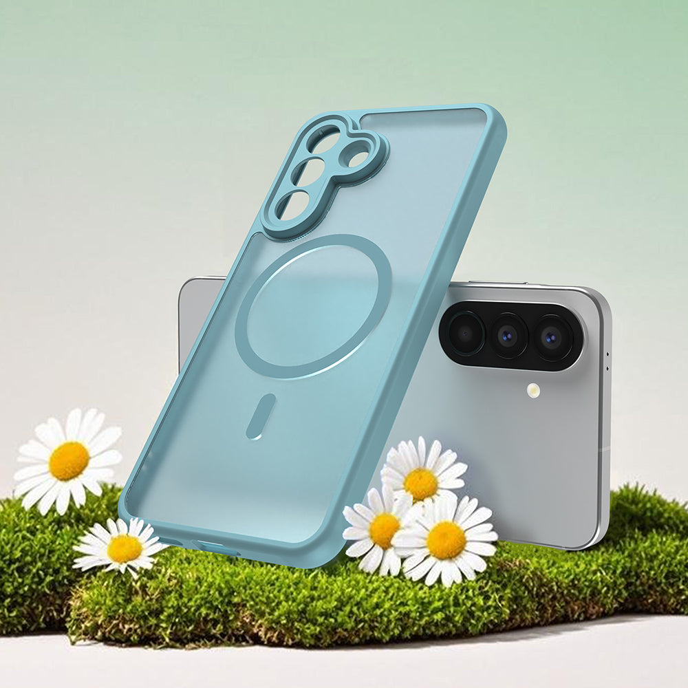 MagSafe-kuori Samsung Galaxy A27 5G:lle, Techsuit, HaloFrost II, Vaaleanvihreä