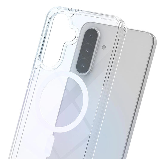 MagSafe-kuori Samsung Galaxy A36 A366:lle, 3MK, Armor MagCase, Läpinäkyvä