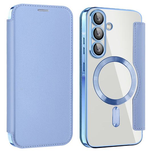 MagSafe-kuori Samsung Galaxy A36 A366:lle, Techsuit, SmartMag Book, Sininen