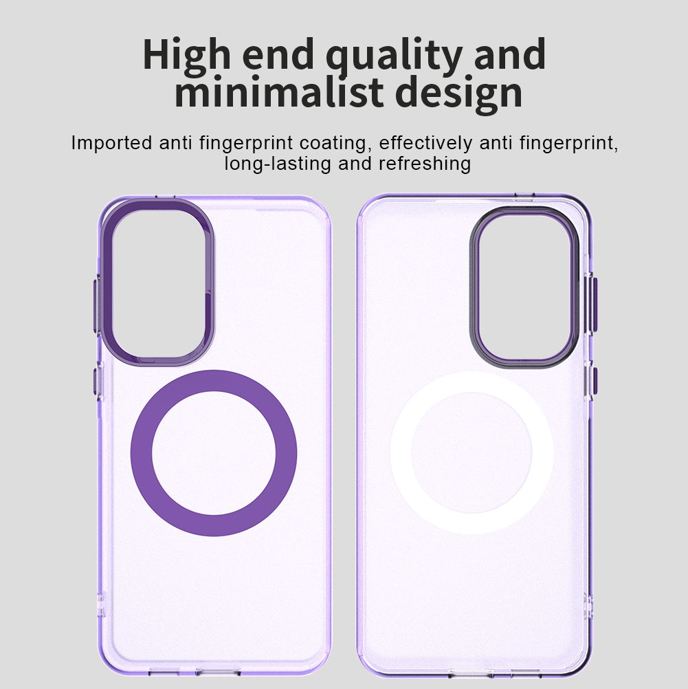 MagSafe-kotelo Samsung Galaxy A37 5G:lle, Techsuit, CandyCase, Violetti