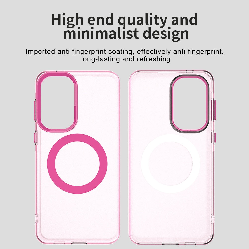 MagSafe-kotelo Samsung Galaxy A37 5G:lle, Techsuit, CandyCase, Pinkki