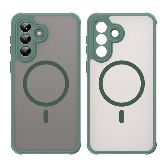 MagSafe-kotelo Samsung Galaxy A37 5G:lle, Techsuit, HaloFrost II, Vihreä