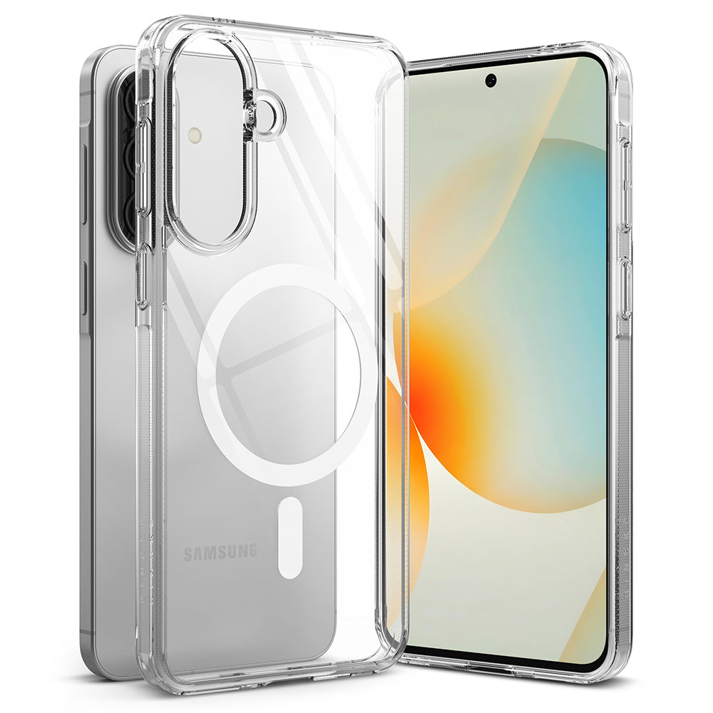 MagSafe-kotelo Samsung Galaxy A57 5G:lle, Ringke, Fusion, Läpinäkyvä