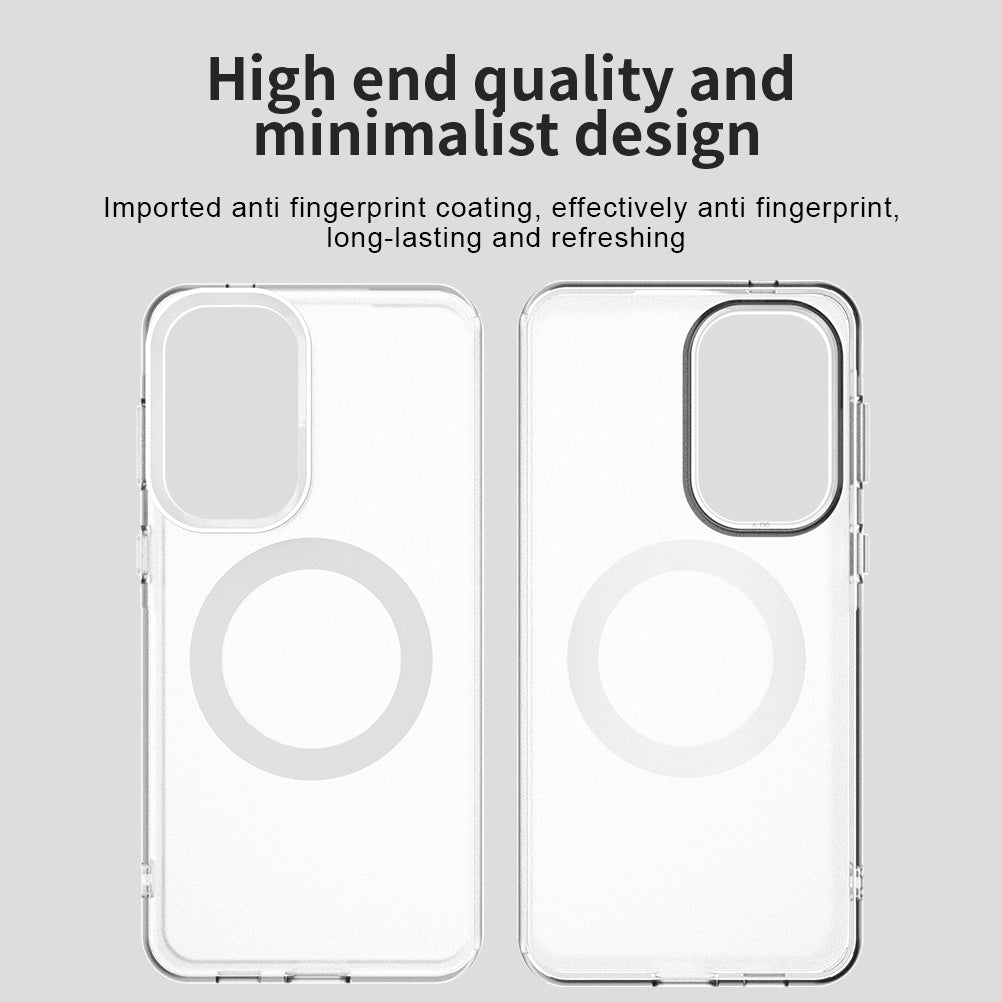 MagSafe-kotelo Samsung Galaxy A57 5G:lle, Techsuit, CandyCase, Valkoinen