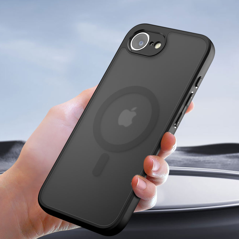 MagSafe Case for Samsung Galaxy S22 5G S901, Techsuit, PureFrost, Satin Black