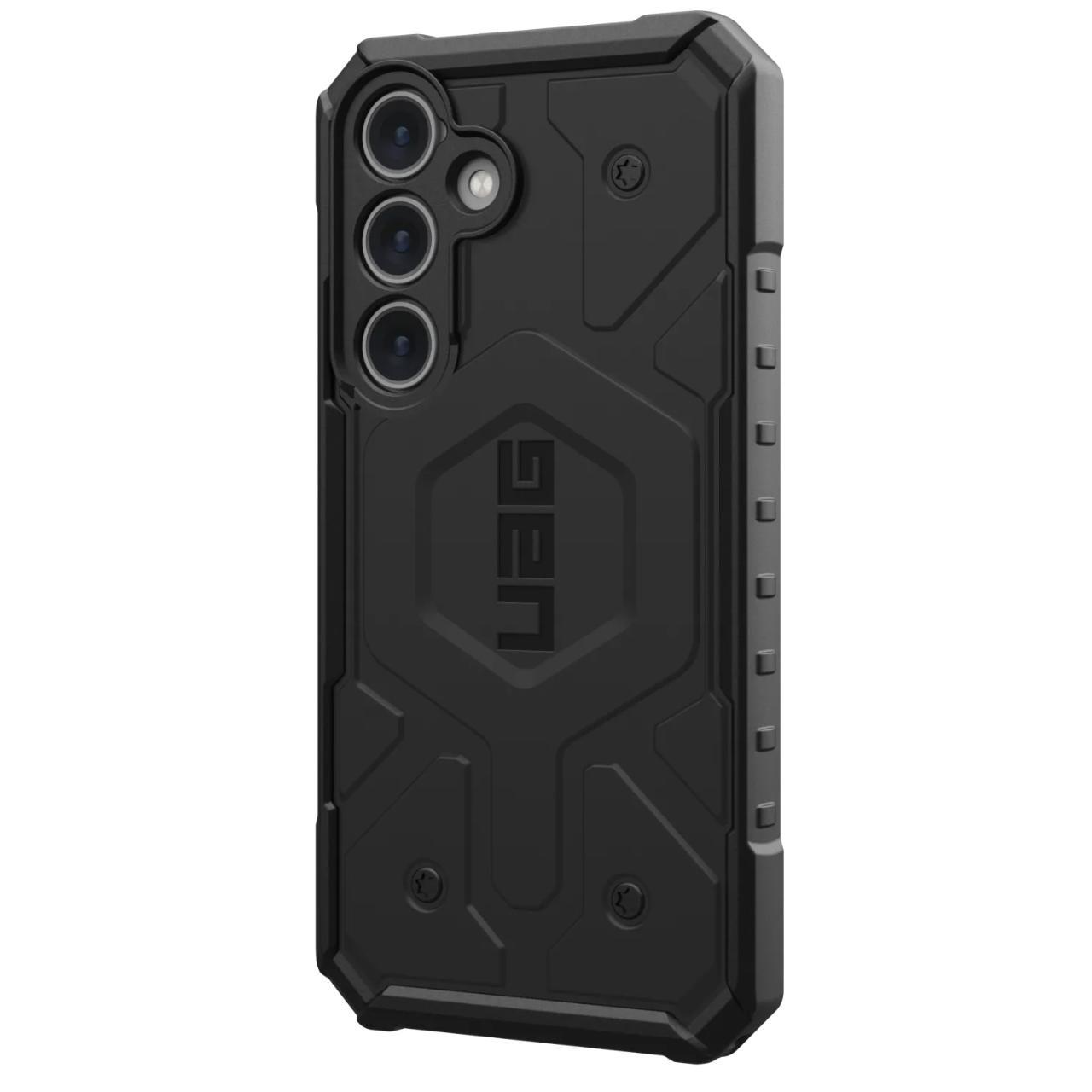MagSafe-kuori Samsung Galaxy S24 S921:lle, Urban Armor Gear, Pathfinder, Musta