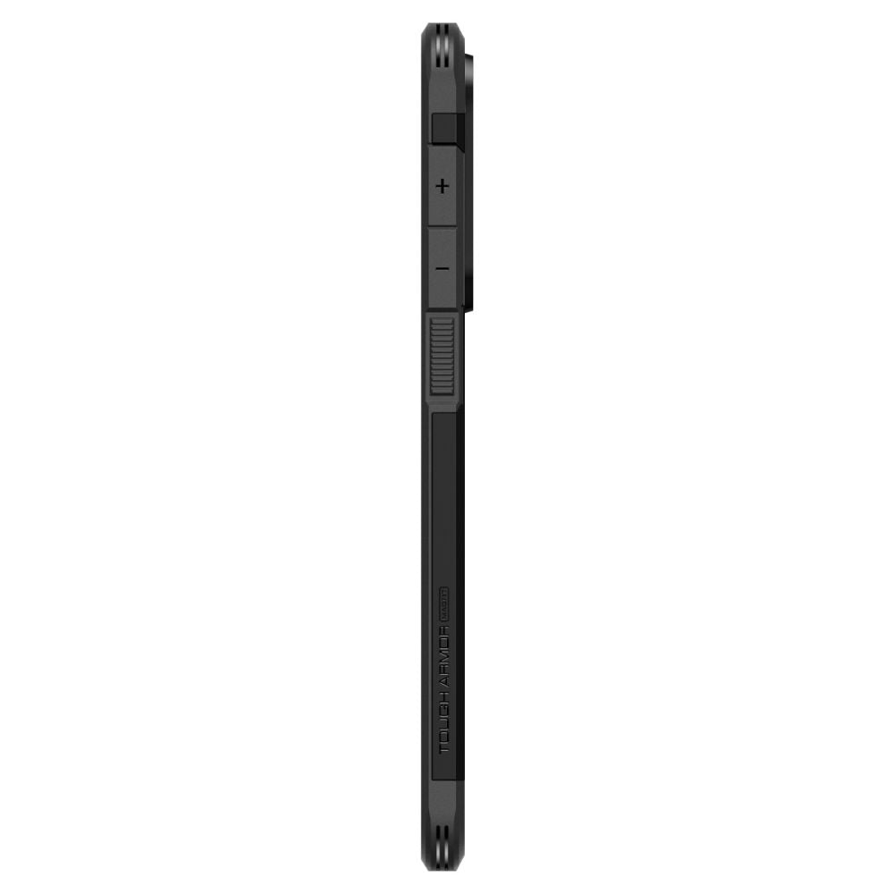 MagSafe-kotelo Samsung Galaxy S25 Edge S937:lle, Spigen, Tough Armor, Musta ACS09422