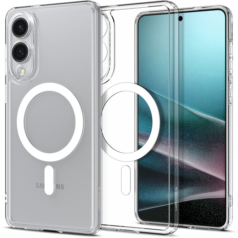 MagSafe-kotelo Samsung Galaxy S25 Edge S937:lle, Spigen, Ultra Hybrid, Valkoinen ACS09418