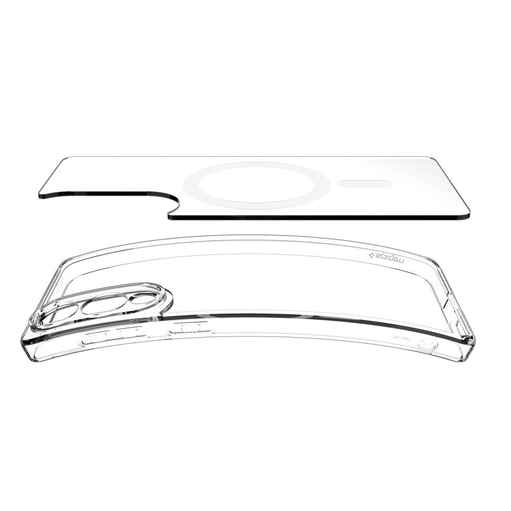 MagSafe-kotelo Samsung Galaxy S25 Edge S937:lle, Spigen, Ultra Hybrid, Valkoinen ACS09418