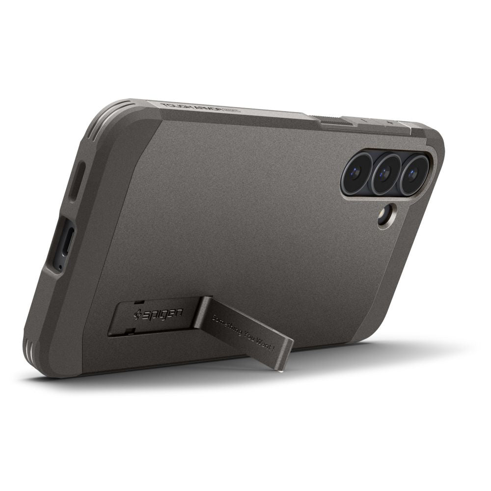 MagSafe-kotelo Samsung Galaxy S25 FE:lle, Spigen, Tough Armor, Harmaa ACS10030