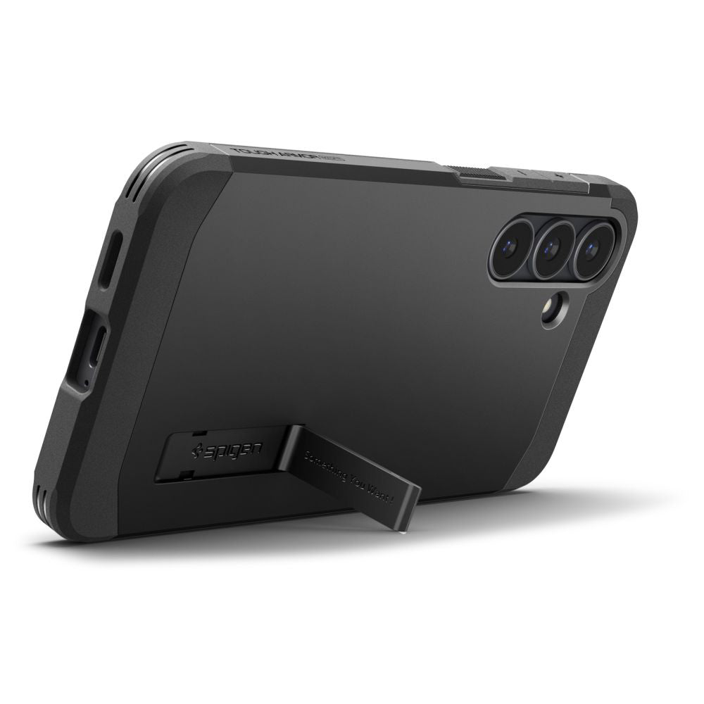 MagSafe-kotelo Samsung Galaxy S25 FE:lle, Spigen, Tough Armor, Musta