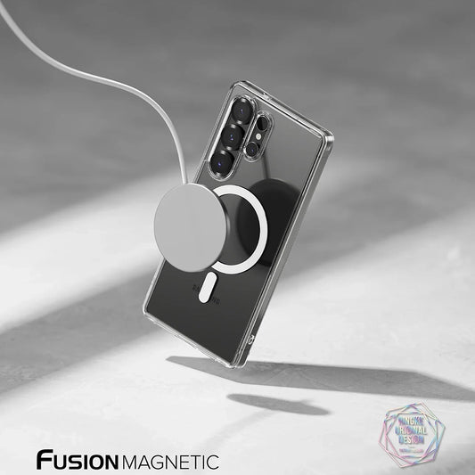 MagSafe-kuori Samsung Galaxy S25 Ultra S938:lle, Ringke, Fusion, läpikuultava mattapinta