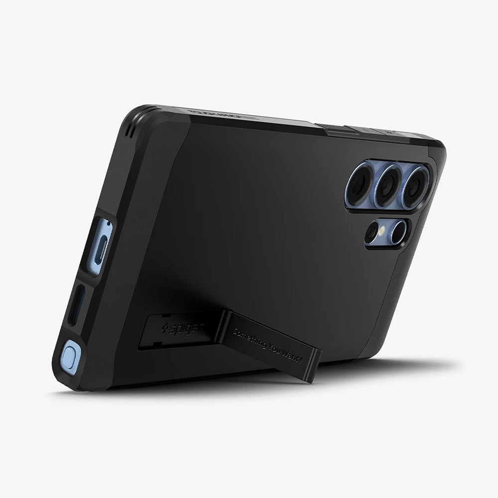 MagSafe-kotelo Samsung Galaxy S25 Ultra S938:lle, Spigen, Tough Armor, Musta ACS08964