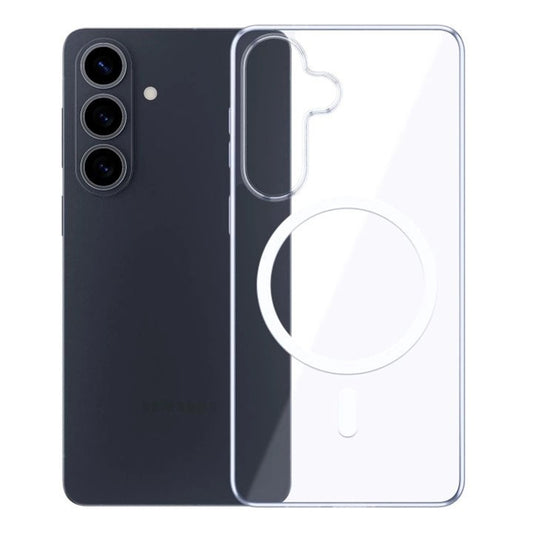 MagSafe-kotelo Samsung Galaxy S26:lle, 3MK, Clear MagCase, Läpinäkyvä