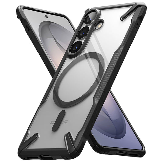 MagSafe-kotelo Samsung Galaxy S26 Plus -puhelimelle, Ringke, Fusion X, Musta