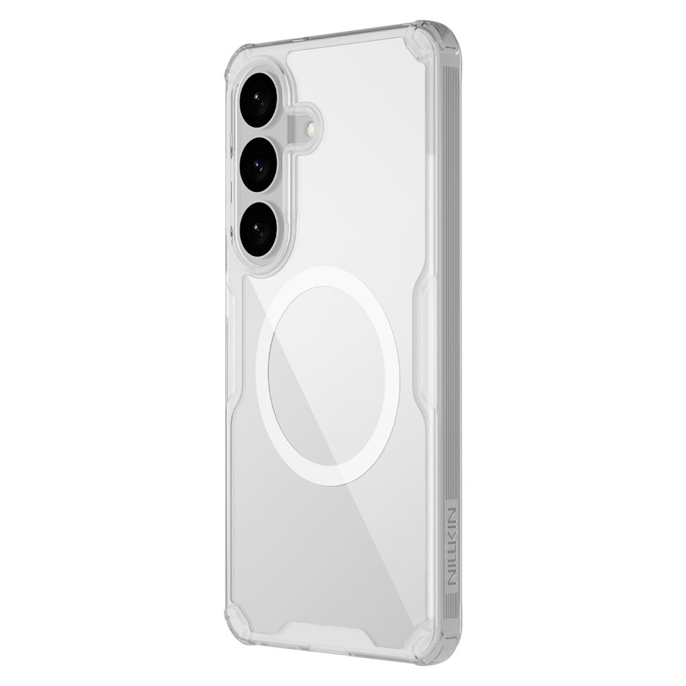 MagSafe-kuori Samsung Galaxy S26 Plus S947:lle, Nillkin, Nature Pro, Läpinäkyvä