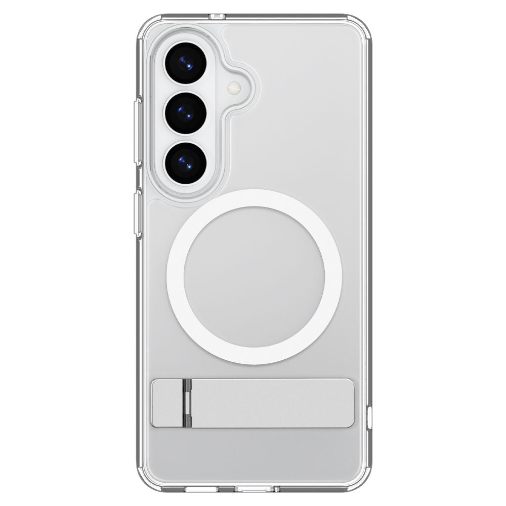 MagSafe-kotelo Samsung Galaxy S26 Plus S947:lle, Spigen, Ultra Hybrid S, Läpinäkyvä Valkoinen ACS11050