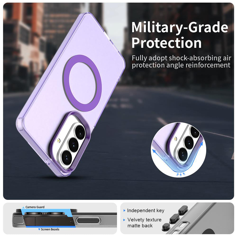 MagSafe-kuori Samsung Galaxy S26 Plus S947:lle, Techsuit, CandyCase, Violetti