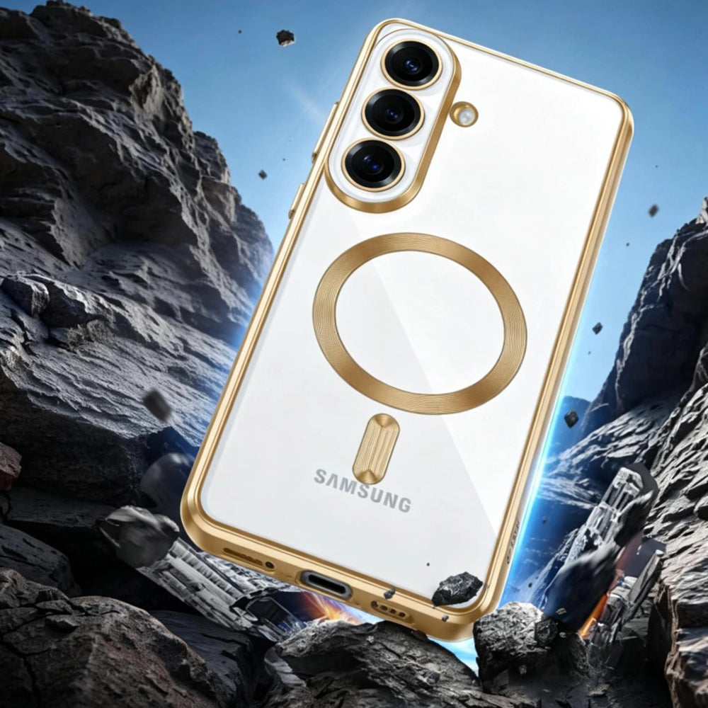 MagSafe-kotelo Samsung Galaxy S26 Plus S947:lle, Techsuit, Luxury Crystal, Hopea