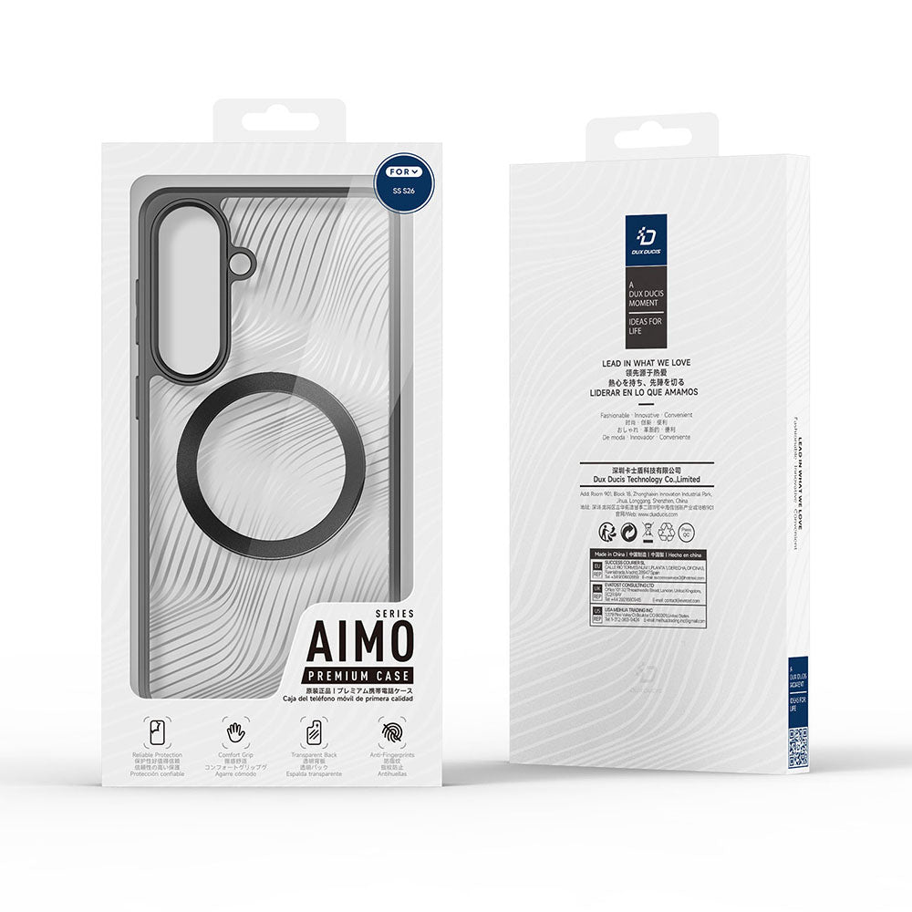 MagSafe-kuori Samsung Galaxy S26 S942:lle, DUX DUCIS, Aimo, Musta