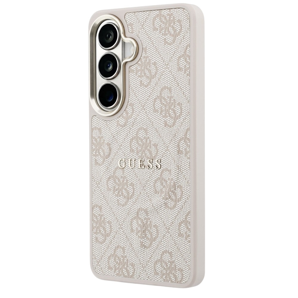 MagSafe-kotelo Samsung Galaxy S26 S942:lle, Guess, 4G Embossed Ring, Pinkki