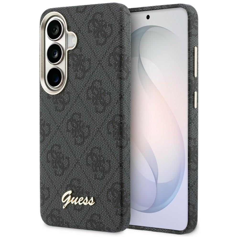 MagSafe-kotelo Samsung Galaxy S26 S942:lle, Guess, 4G Script Logo, Musta