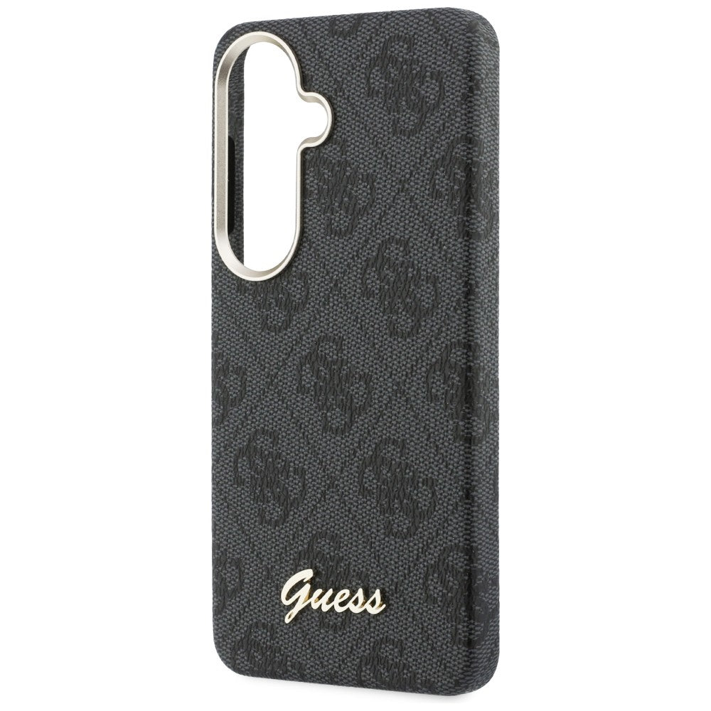 MagSafe-kotelo Samsung Galaxy S26 S942:lle, Guess, 4G Script Logo, Musta