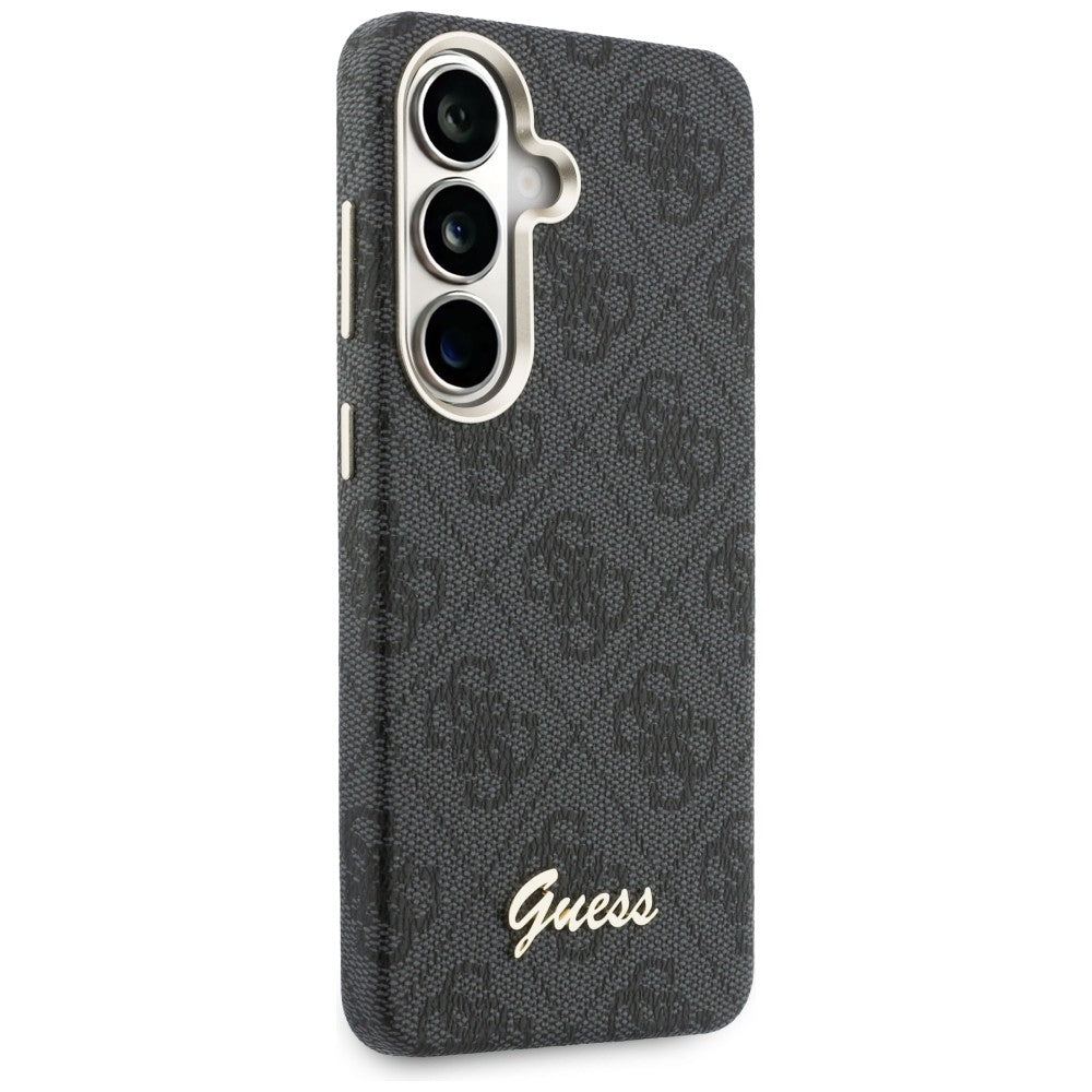 MagSafe-kotelo Samsung Galaxy S26 S942:lle, Guess, 4G Script Logo, Musta