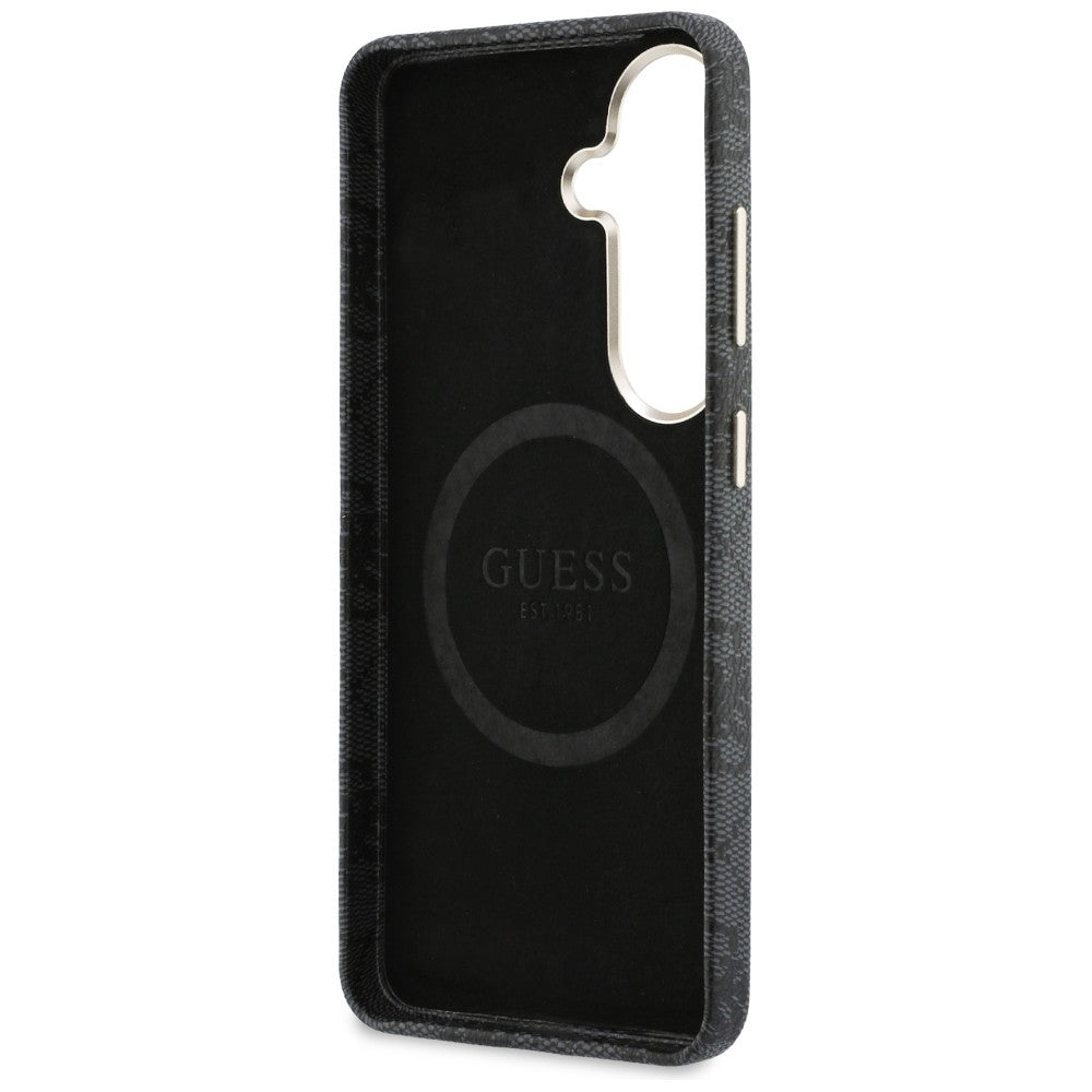 MagSafe-kotelo Samsung Galaxy S26 S942:lle, Guess, 4G Triangle Logo, Musta