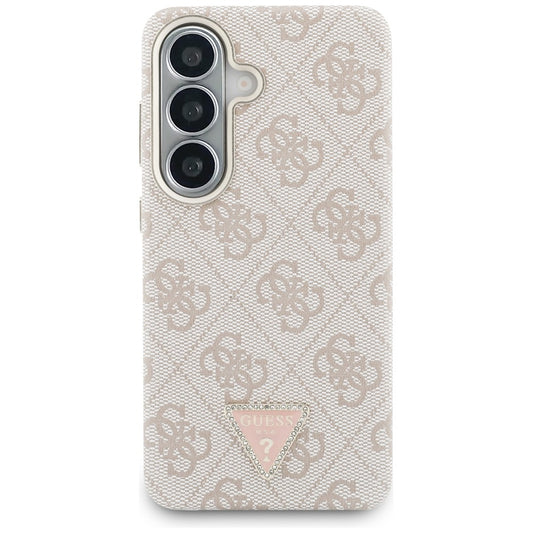 MagSafe-kotelo Samsung Galaxy S26 S942:lle, Guess, 4G Triangle Logo, Pinkki