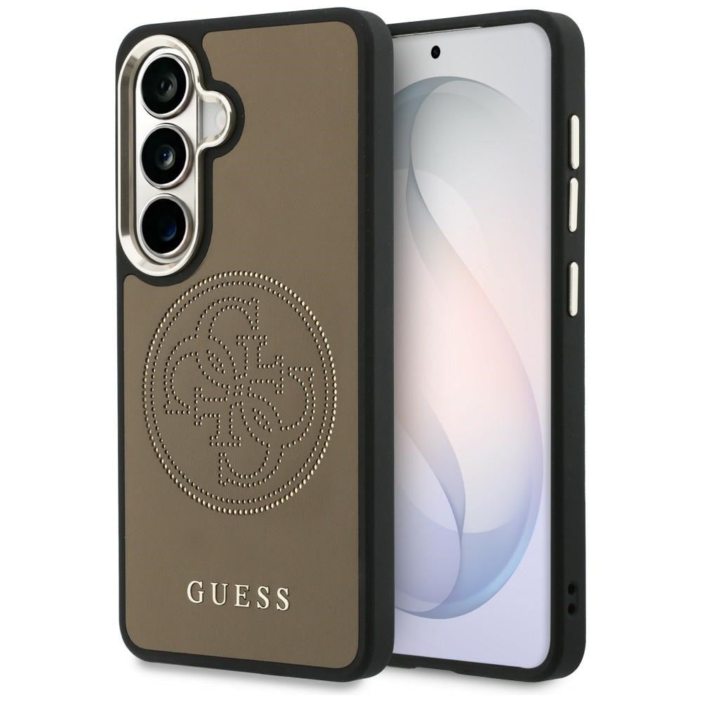 MagSafe-kotelo Samsung Galaxy S26 S942:lle, Guess, Perforated Logo, Ruskea