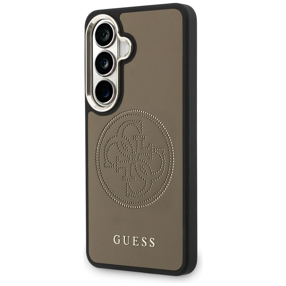 MagSafe-kotelo Samsung Galaxy S26 S942:lle, Guess, Perforated Logo, Ruskea