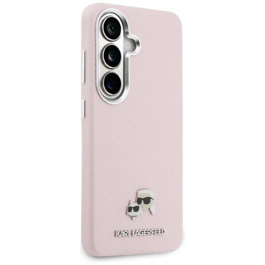 MagSafe-kotelo Samsung Galaxy S26 S942:lle, Karl Lagerfeld, Karl & Choupette Head's Pin, Pinkki